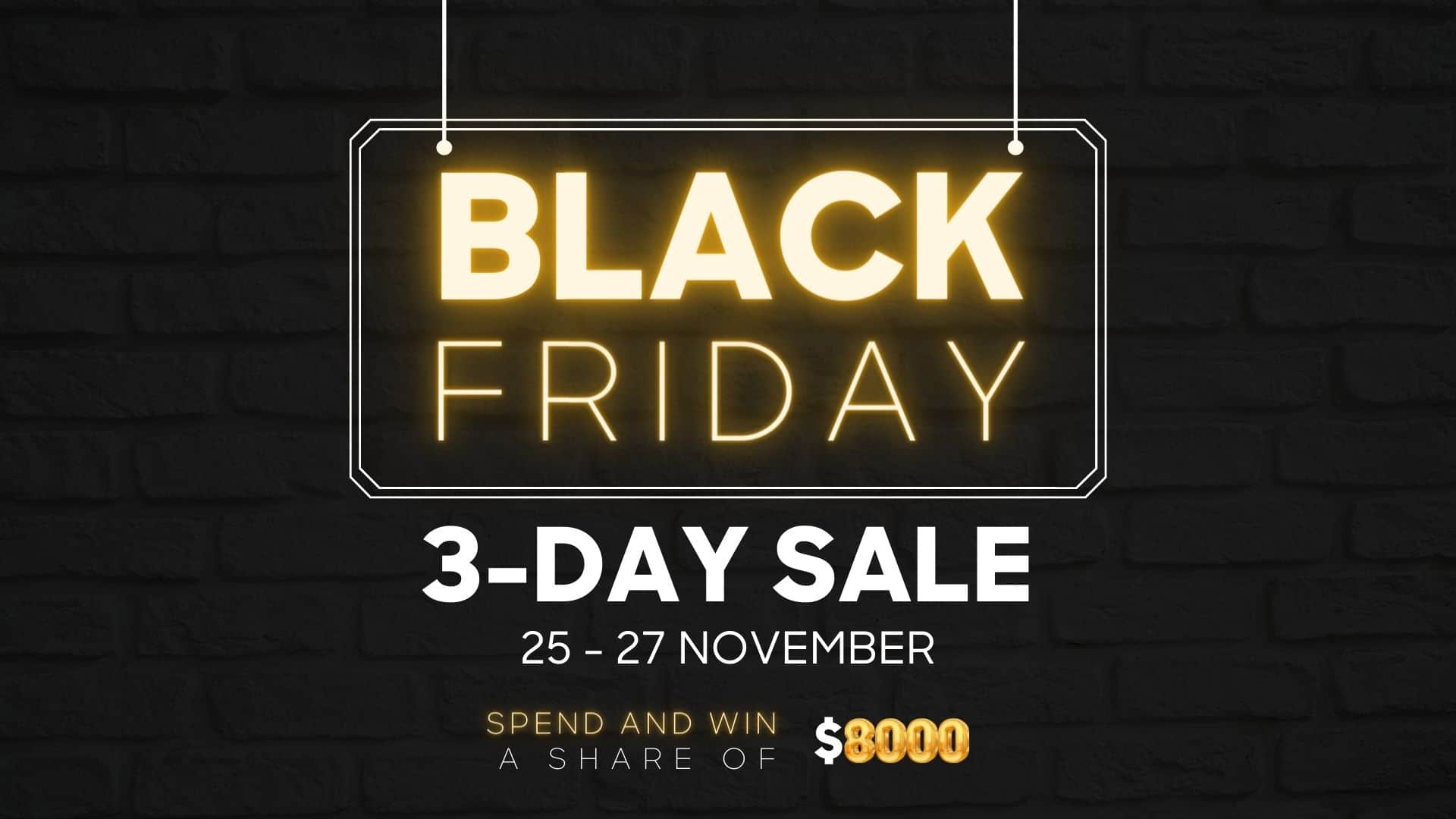 SAVE THE DATE Black Friday at Cas Darwin Family Life